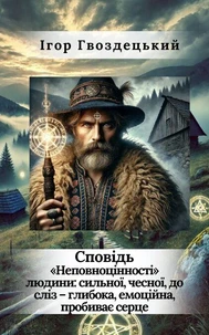 Сповідь  «Неповноцінності» людини: сильної, чесної, до сліз - глибока, емоційна, пробиває серце