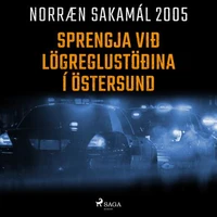 Sprengja við lögreglustöðina í Östersund