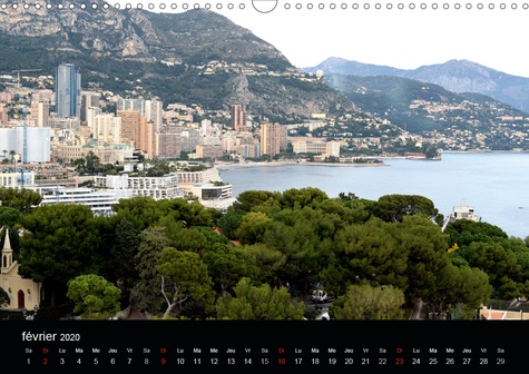 CALVENDO Places  Le temple des Mers (Calendrier mural 2020 DIN A3 horizontal). Situé sur le rocher de Monaco, le Musée océanographique accueille plus de 700 000 visiteurs chaque année. (Calendrier mensuel, 14 Pages )