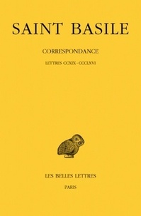 (saint) Basile et Y. Courtonne - Correspondance tome 3.