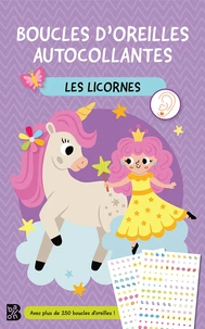 Boucles d'oreilles autocollantes