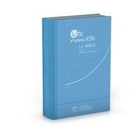 21 Segond - Bible d'étude Vie nouvelle, Segond 21 - couverture souple, toile bleue.
