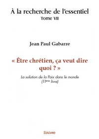 à la recherche de l'essentiel
