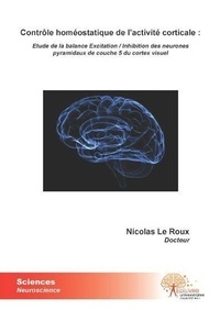 Roux nicolas Le - Contrôle homéostatique de l'activité corticale - Etude de la balance Excitation / Inhibition des neurones pyramidaux de couche 5 du cortex visuel.