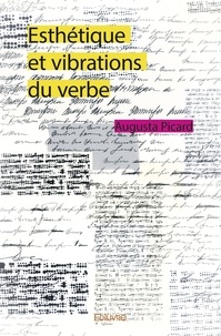 Augusta Picard - Esthétique et vibrations du verbe.