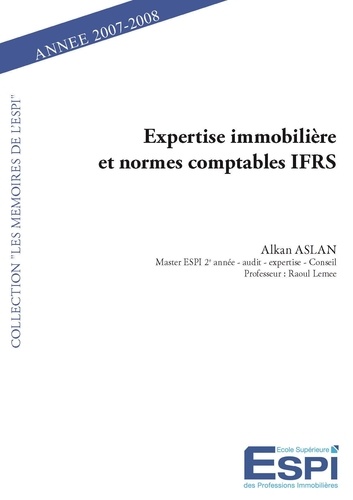Alkan Aslan - Expertise immobilière et normes comptables ifrs.