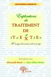 Explications de traitement de texte