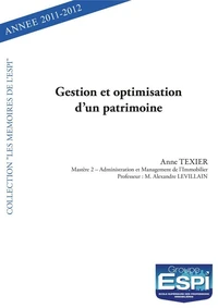 Gestion et optimisation d'un patrimoine