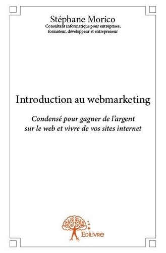 Stéphane Morico - Introduction au webmarketing - Condensé pour gagner  de l’argent sur le web  et vivre de vos sites internet.