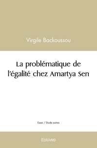 Virgile Backoussou - La problématique de l'égalité chez amartya sen.