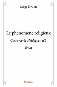 Serge Druon - Le phénomène religieux - Cycle Après Heidegge,r n°3 Essai.