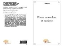 Lubesac lucette Hemeidan - Plume en couleur et musique - Poésie.