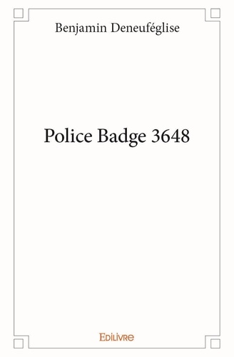 Police badge 3648