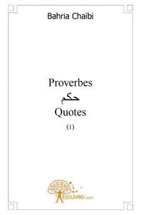 Bahria Chaïbi - Proverbes.