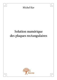 Solution numérique des plaques rectangulaires