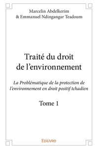 Abdelkerim & emmanuel ndingang Marcelin et Emmanuel-ndingangar Teadoum - Traité du droit de l'environnement 1 : Traité du droit de l’environnement - La Problématique de la protection de l’environnement en droit positif tchadien.