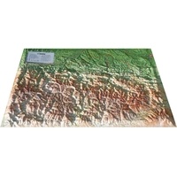  3D Map - Carte en relief de l'Ariège.