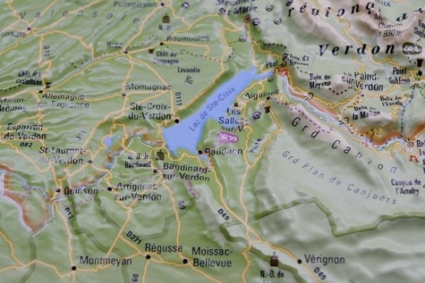 Carte en relief des Alpes de Haute Provence -... de 3D Map - Livre - Decitre