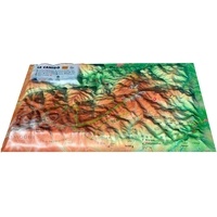  3D Map - Carte en relief du Canigó - 1/130 000.