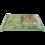 Carte en relief du parc naturel du Verdon. 1/170 000