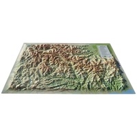  3dmap - Carte en relief du massif du mercantour.