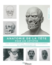  3dtotalPublishing - Anatomie de la tête pour les artistes, les illustrateurs, characters designers et animateurs 3D.