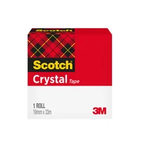 Adhesif crystal 19*33m boite