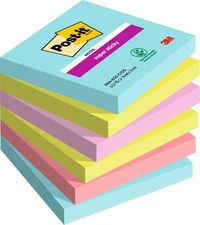 Lot 6 blocs post-it cosmic super sticky