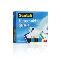 Ruban adhésif amovible invisible Scotch® - 19 mm x 33 m