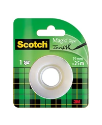 Ruban adhésif invisible Scotch® Magic™ - 19 mm x 25 m