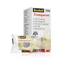 Ruban scotch 550 transparent 19mmx33m sachet