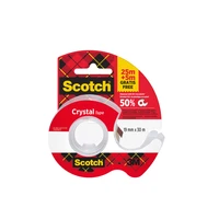 Ruban scotch crystal 25+5m gratuit