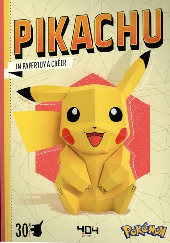  404 Editions - Pikachu - Un papertoy à créer.
