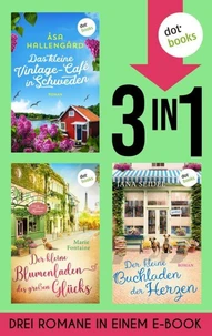 Das kleine Vintage-Café in Schweden, Der kleine Blumenladen des großen Glücks &amp; Der Buchladen der Herzen