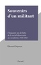 Édouard Depreux - Souvenirs d'un militant - Cinquante ans de lutte, de la social-démocratie au socialisme, 1918-1968.