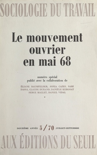 Le mouvement ouvrier en mai 68