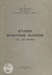 Études d'histoire audoise