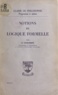 Émile-Auguste Lemasson - Notions de logique formelle.