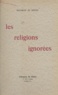 Émile Michelis di Rienzi - Les religions ignorées.