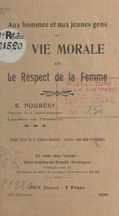 La vie morale et le respect de la femme