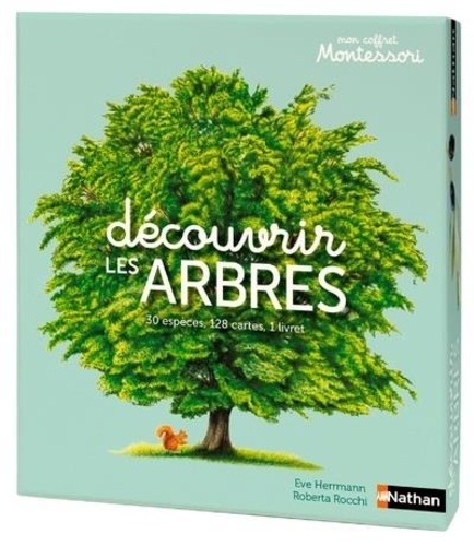 Ève HERRMANN et Roberta Rocchi - Mon coffret Montessori : Découvrir les arbres.