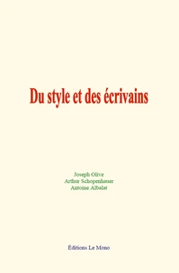 Du style et des écrivains