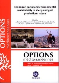 A. Bernués et J.p. Boutonnet - Economic, social and environmental sustainability in sheep and goat production systems (options medi.