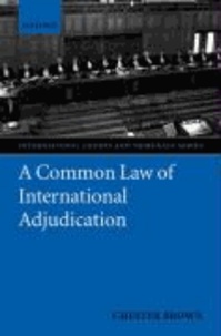 A Common Law of International Adjudication.
