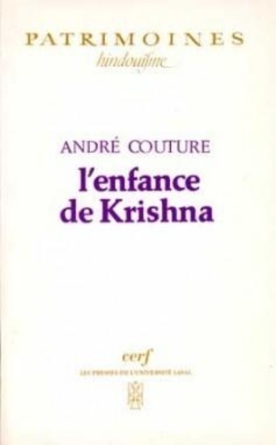 A Couture - Enfance (L') De Krichna.