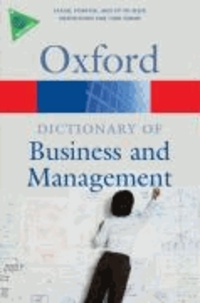 A Dictionary of Business and Management.