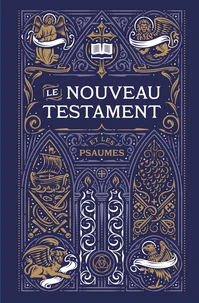 Le Nouveau Testament et les psaumes – relié avec jaspage