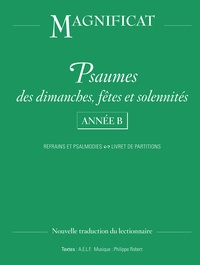 Psaumes des dimanches, fêtes et solennités Année B - Refrains et Psalmodies, Livret de partitions.pdf