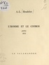 A.-L. Heudelet - L'homme et le cosmos - Poème, 1975.