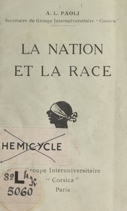 A. L. Paoli - La nation et la race.